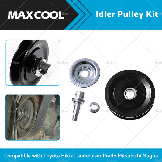 Idler or Tensioner Pulley Suitable For Toyota Hilux KZN165R 3. 0 1KZ-TE LAND CRUISER-1