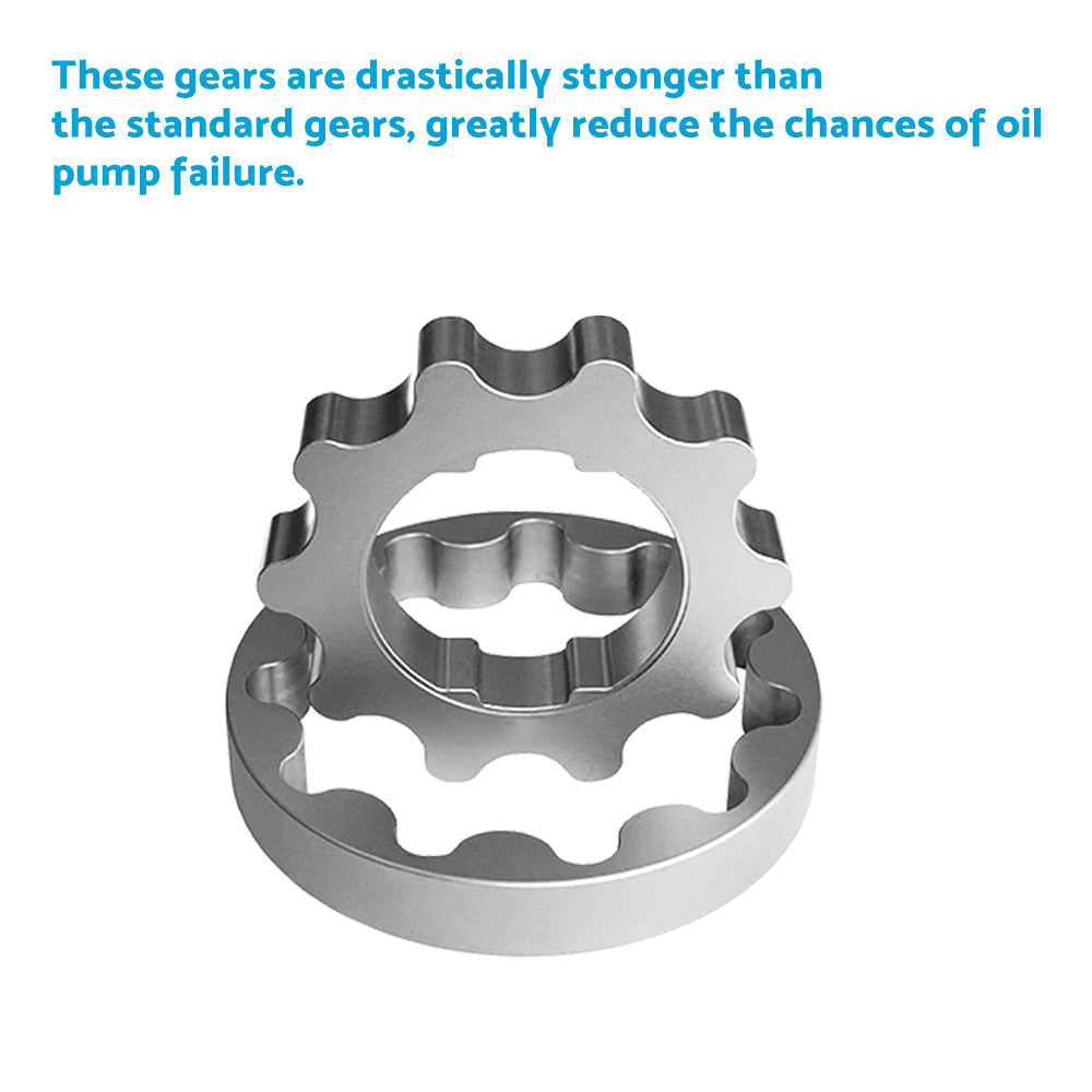 4340 Steel Billet Oil Pump Gears for Ford Falcon BA BF FG Barra XR6 Turbo 4. 0L-3
