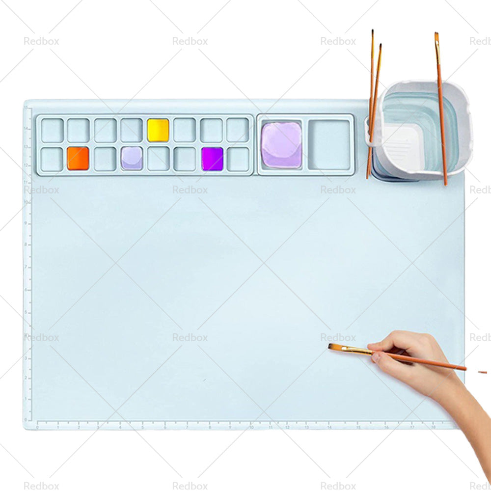 Silicone Art MAT Resin Casting Non Stick Creator Crafts Painting Clay and Play-5