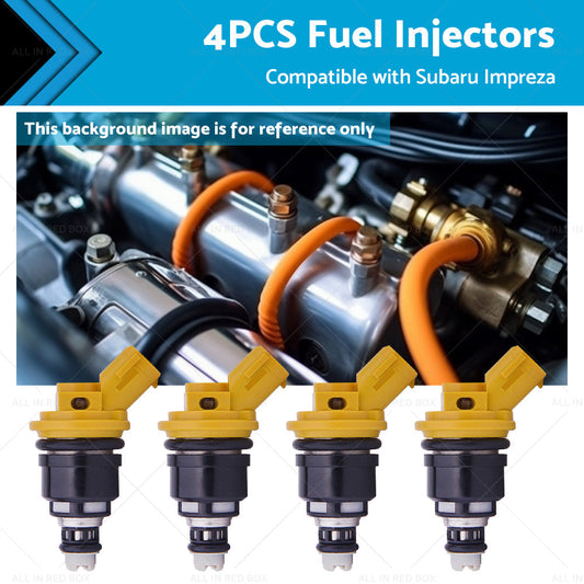 4PCS Fuel Injectors 16600-AA170 Suitable For Subaru Impreza WRX STI 2. 5 05-11-0