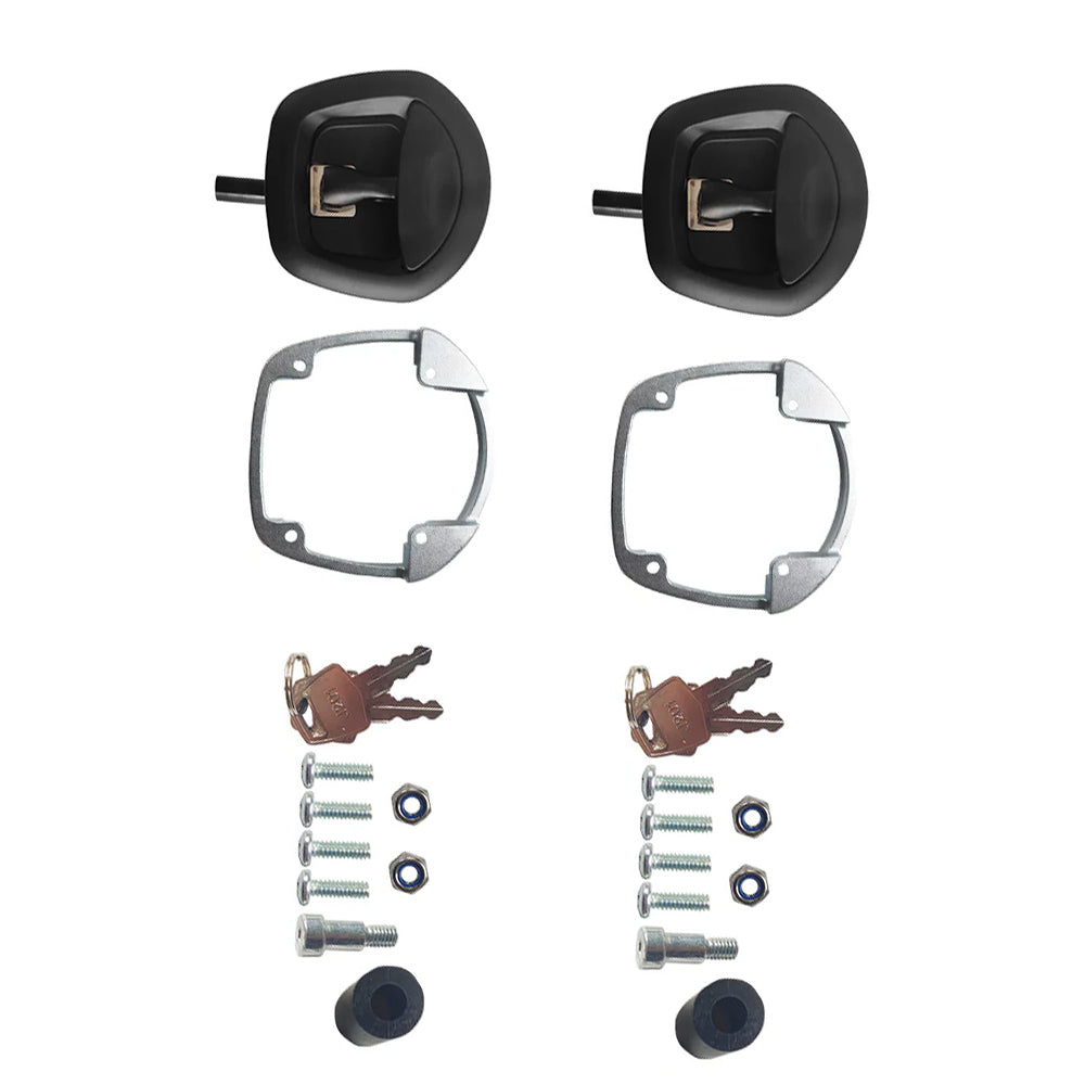 2x Whale Tail T Handle Compression Lock Latch Suitable For Ute Canopy Trailer Toolbox-2