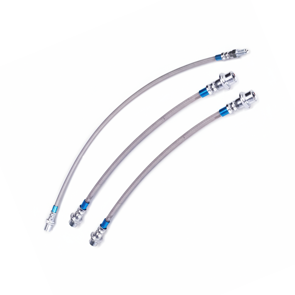 Stainless Steel Braided Brake Lines With ABS Suitable For Toyota Hilux KUN26 N70-0