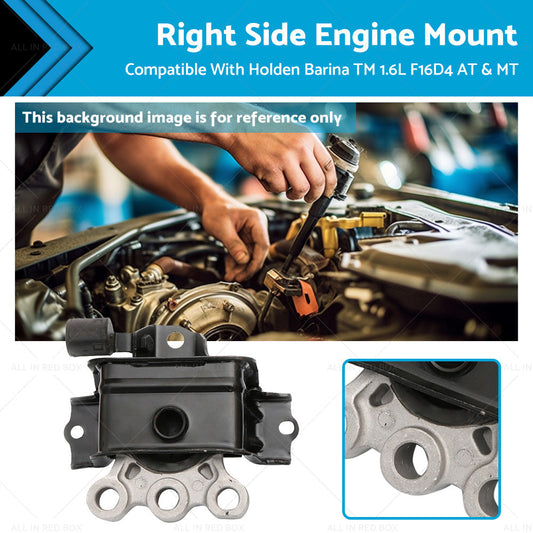 Right Side Engine Mount Suitable For Holden Barina TM 1. 6L F16D4 AT  and  MT 2011-ON-0