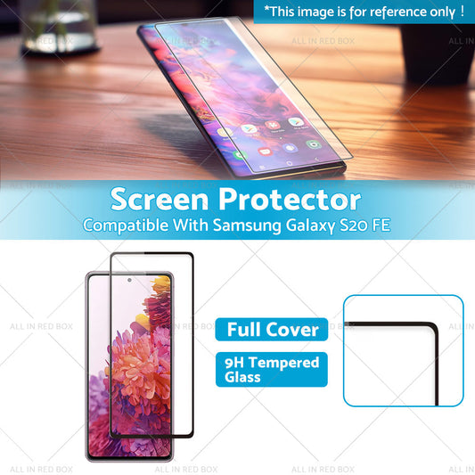 9H Tempered Glass Screen Protector Full Cover Suitable For Samsung Galaxy S20 FE-0