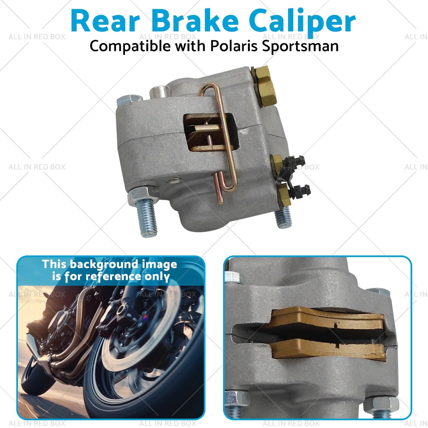 Rear Brake Caliper Suitable for Magnum 325 Polaris Sportsman 335 400 500 98-02-3