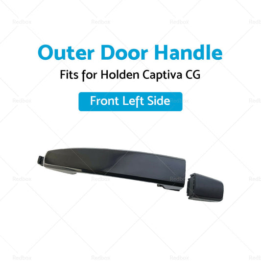 FRONT LEFT LH Outer Door Handle Black Suitable For Holden Captiva 2006-2018-1