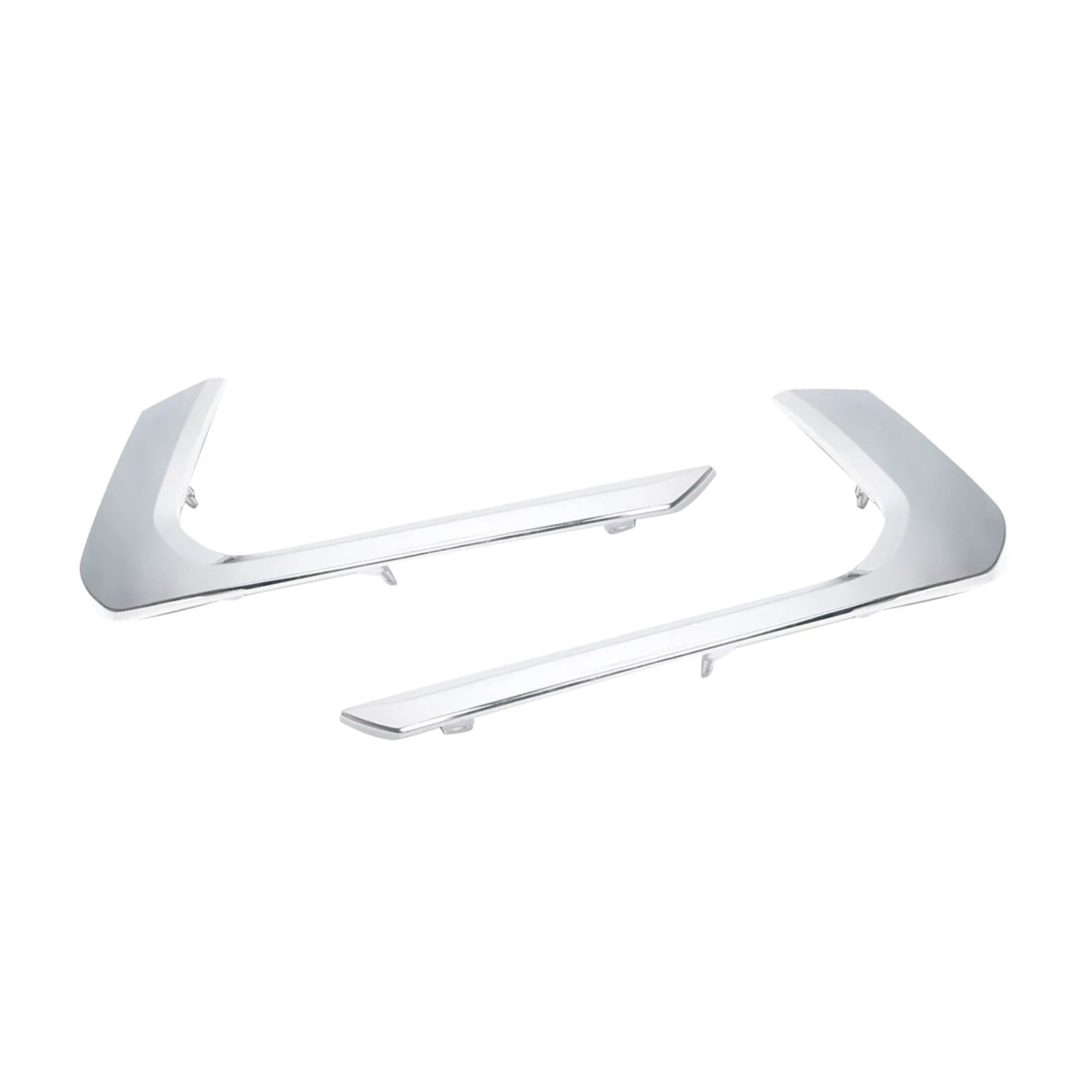 Left & Right Front Lower Bumper Molding Chrome Trim Suitable for Mitsubishi ASX-4