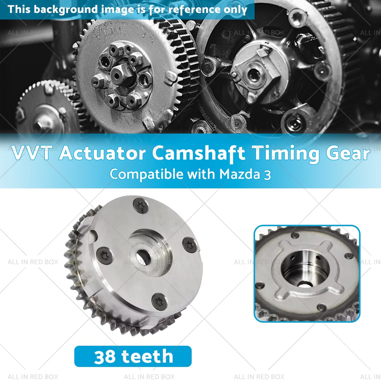 VVT Actuator Camshaft Timing Gear Suitable for Mazda 3 MX-5 CX-7 Tribute 06-14-2