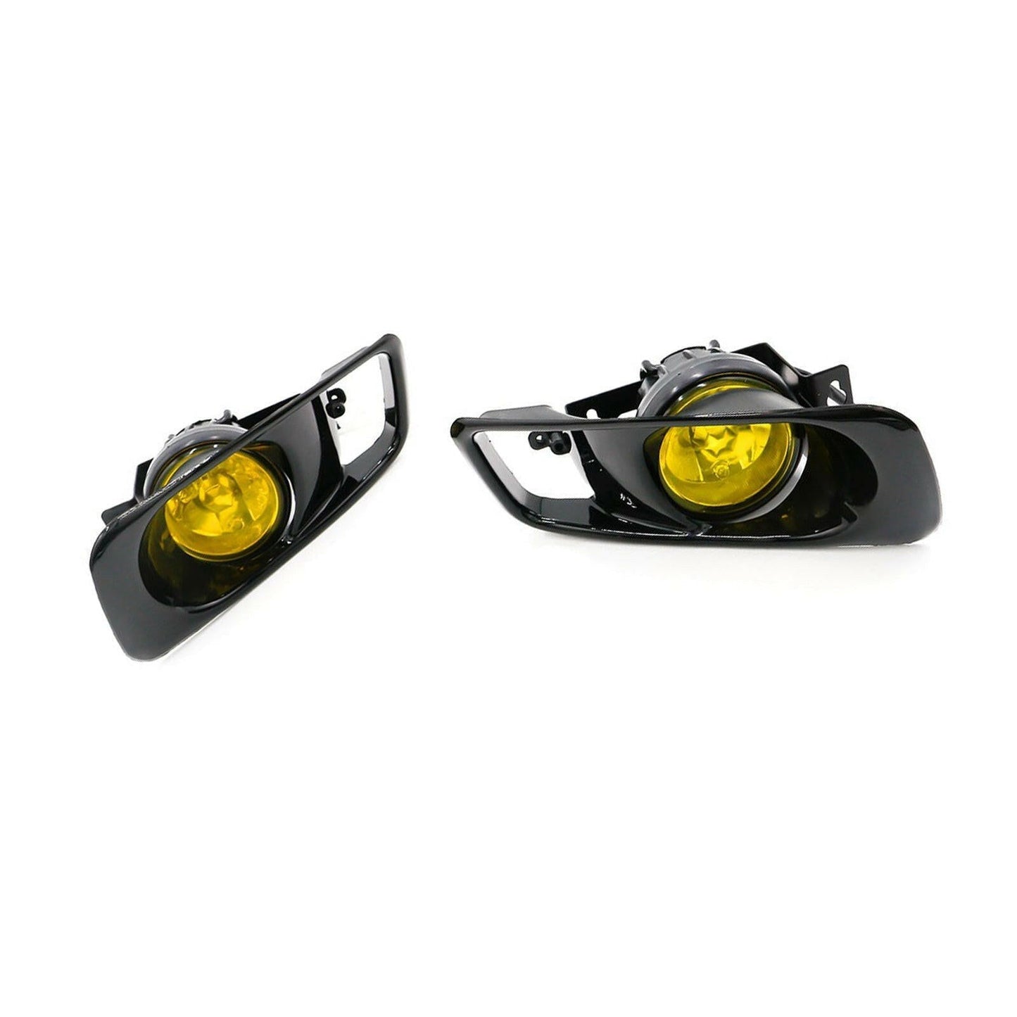 Yellow Fog Lights Lamp Kit Suitable For Honda Civic EK EM 2 3 4 Dr JDM 1999-2000-2