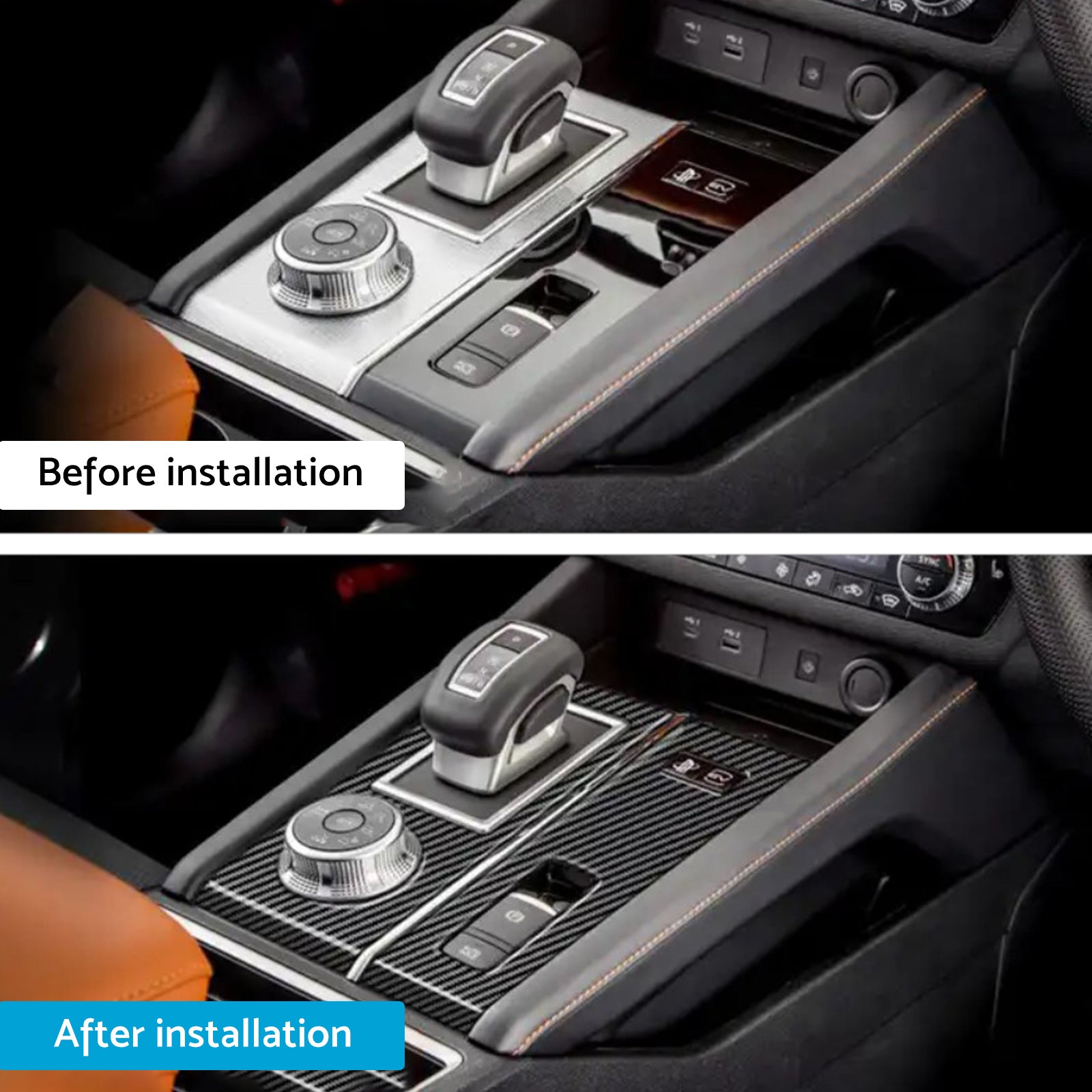 Central Control Gear Shift Panel Trim Suitable For Mitsubishi Outlander 2023-2