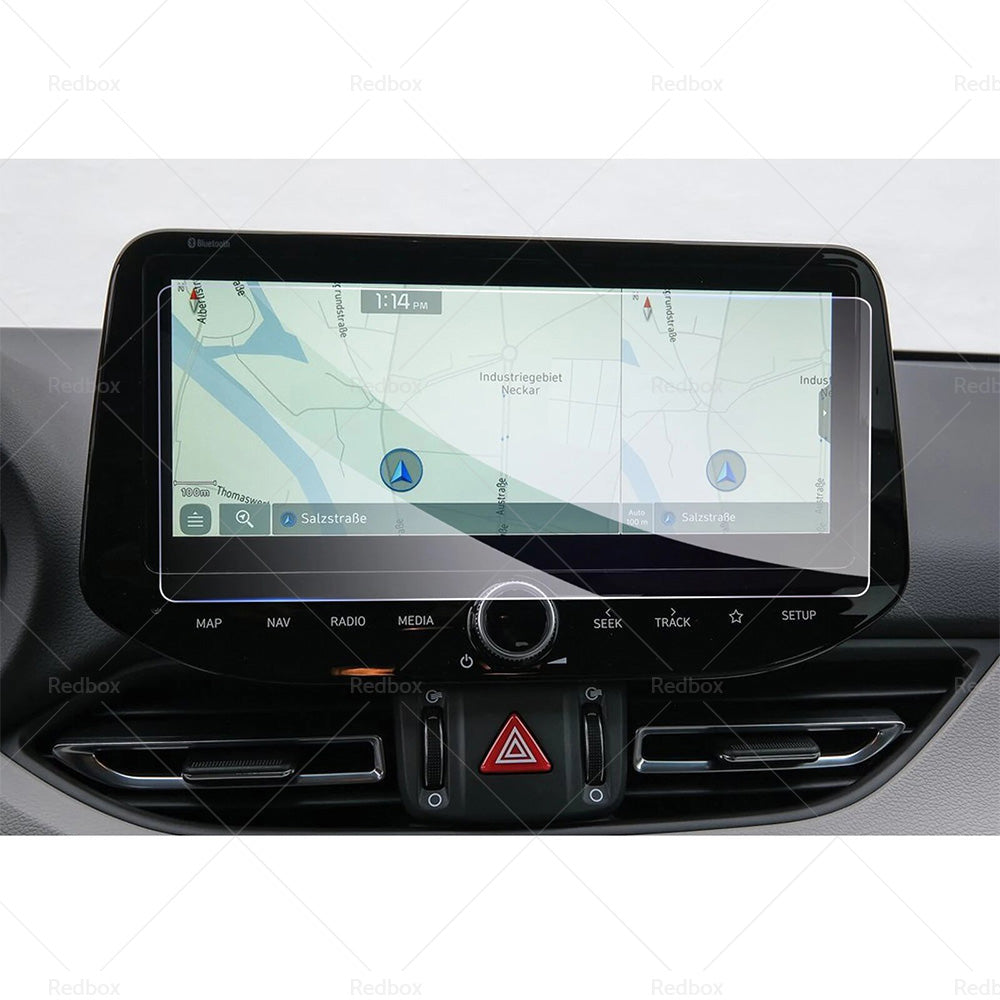 Car Touch Screen Protect Tempered Glass 10. 25 inch  Suitable For Hyundai i30 Sedan 22-3