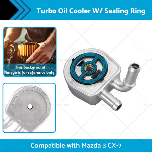 LF6W14700A Turbo Oil Cooler W or  Sealing Ring Suitable for Mazda 3 CX-7 03-14-1