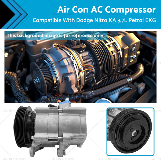Air Conditioning AC Compressor Suitable for Dodge Nitro KA 3.7L Petrol EKG-0