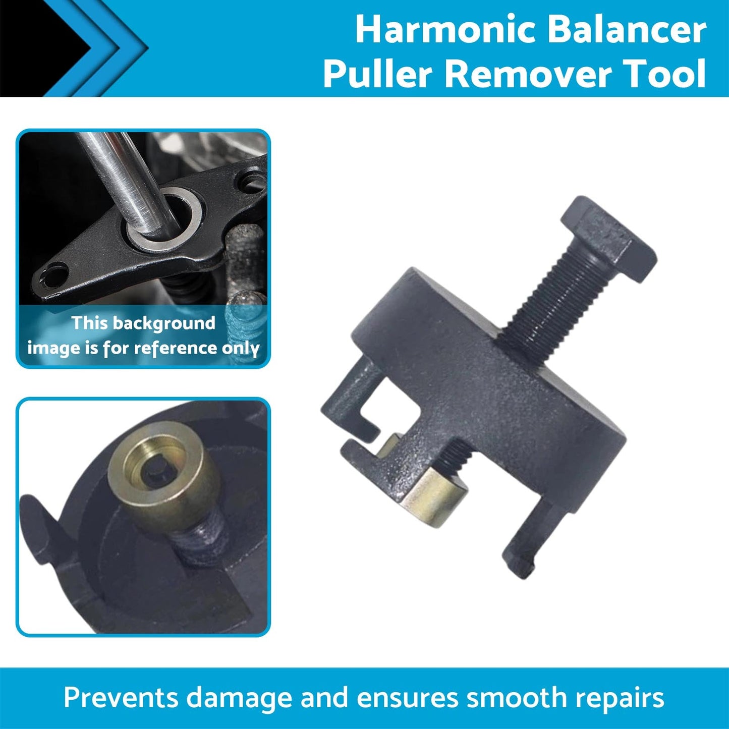 Harmonic Balancer Puller Remover Tool Suitable For Ford Falcon AU BA BF FG 6 Cyl-2