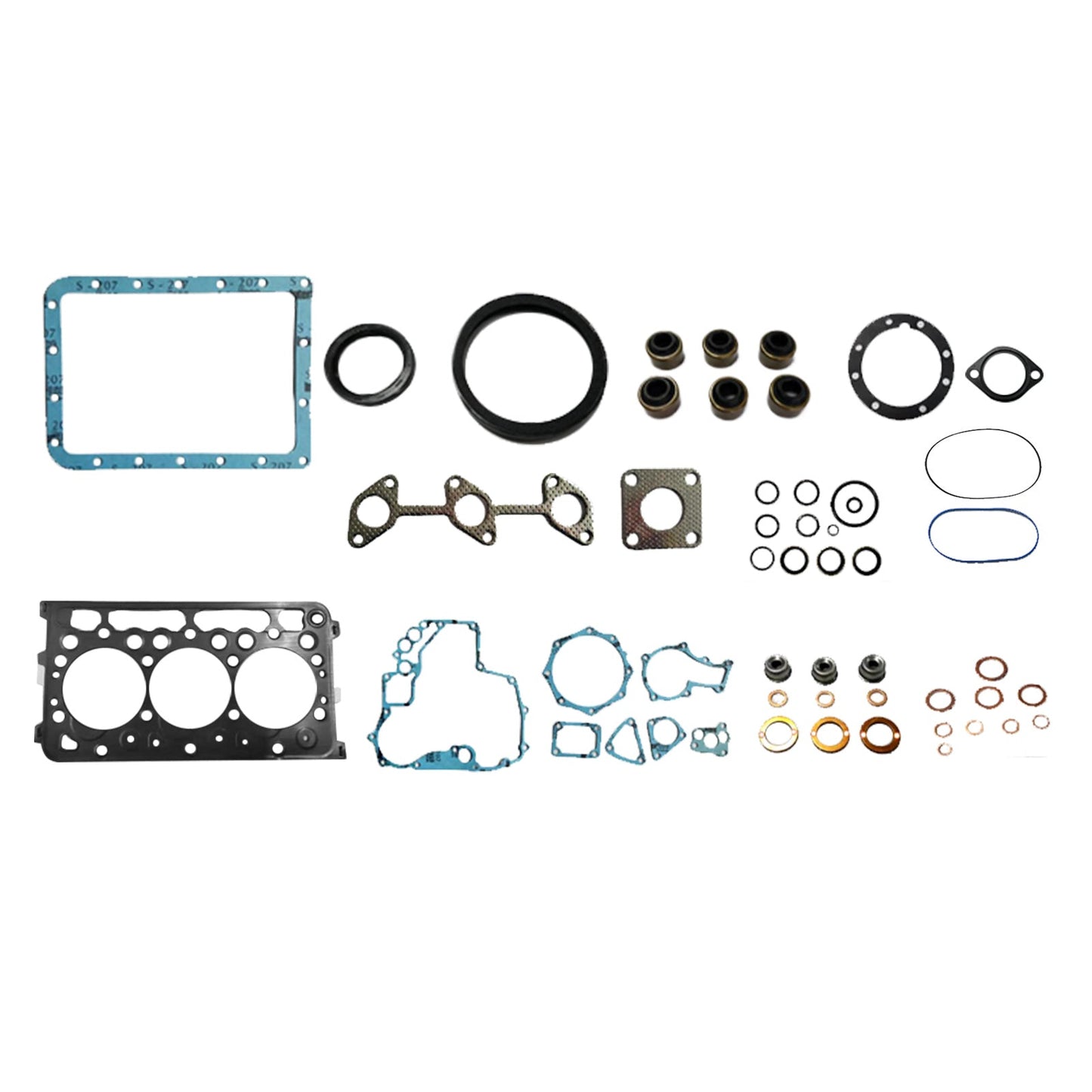New Full Gasket Set Suitable for Kubota D722 Overhaul Kit STD 07916-28695-0