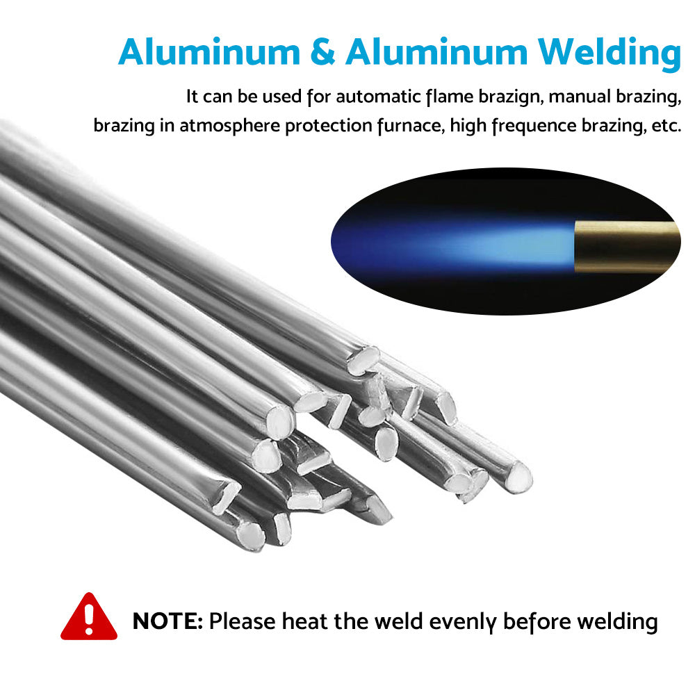 Aluminium Low Temp Welding Rods Easy Brazing Stick Durable Repair Fix-2