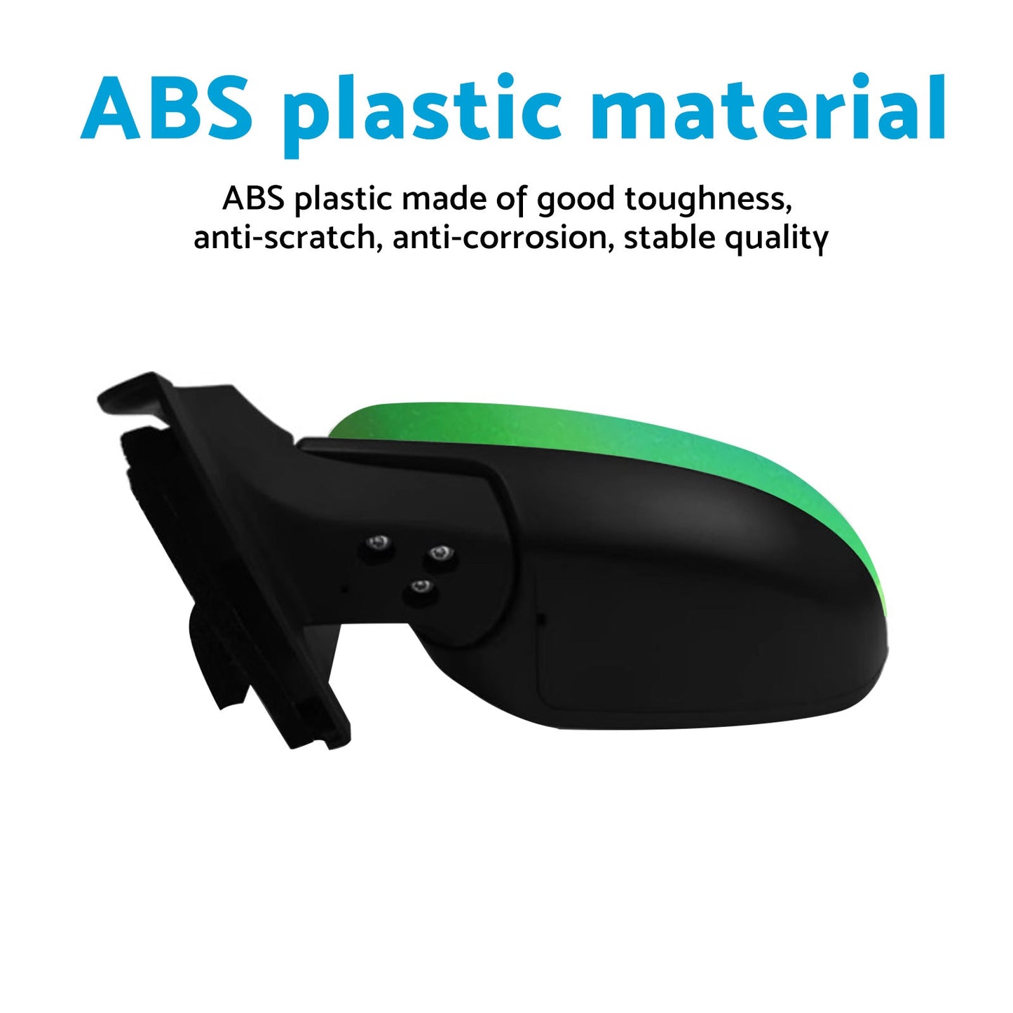 Left Side Green Rearview Mirror Suitable for 2007-2014 Mazda 2 DE Genki NEO MAXX-2