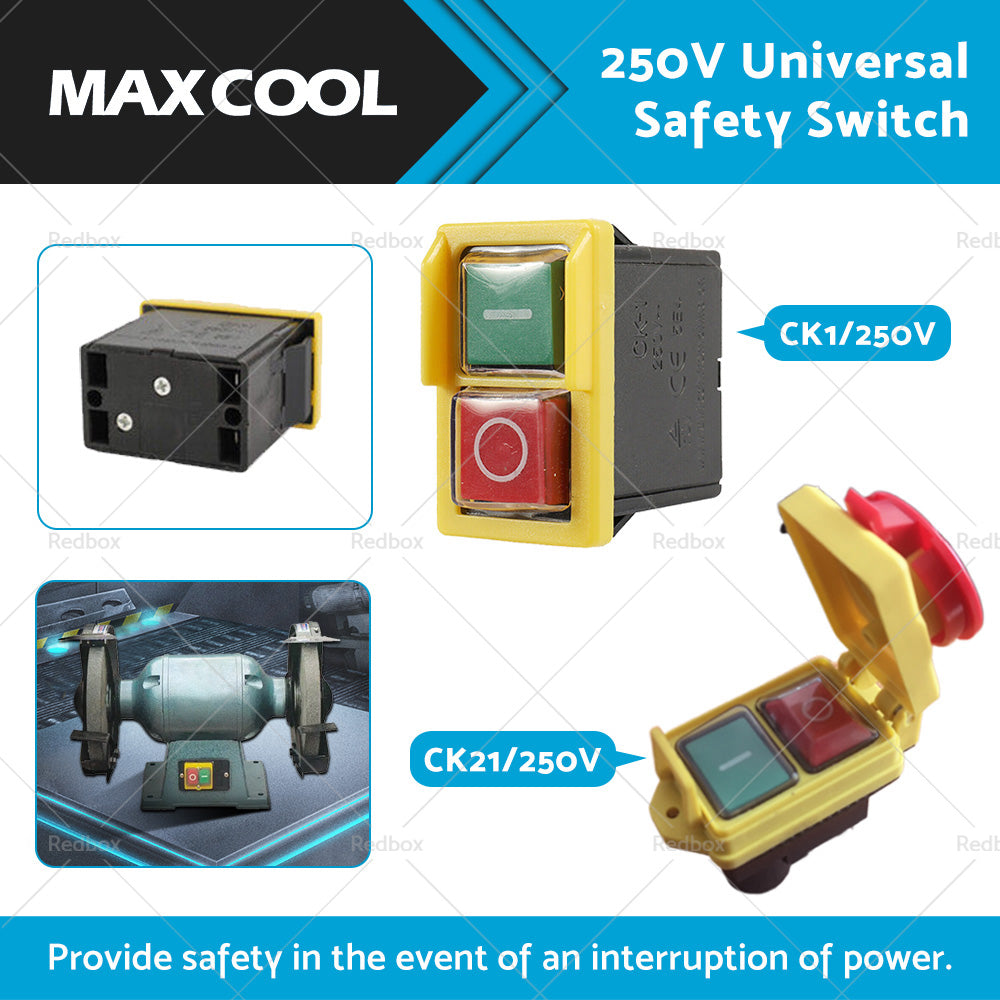 250V Universal Safety Emergency Switch Waterproof Dustproof Switch CK1 or CK21D-2