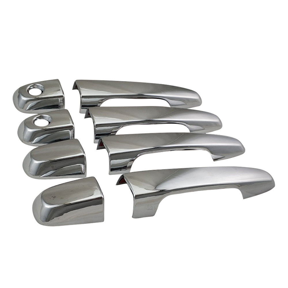 4x Chrome Door Handle Covers Suitable For Mitsubishi Triton MN ML 2006-2014-2