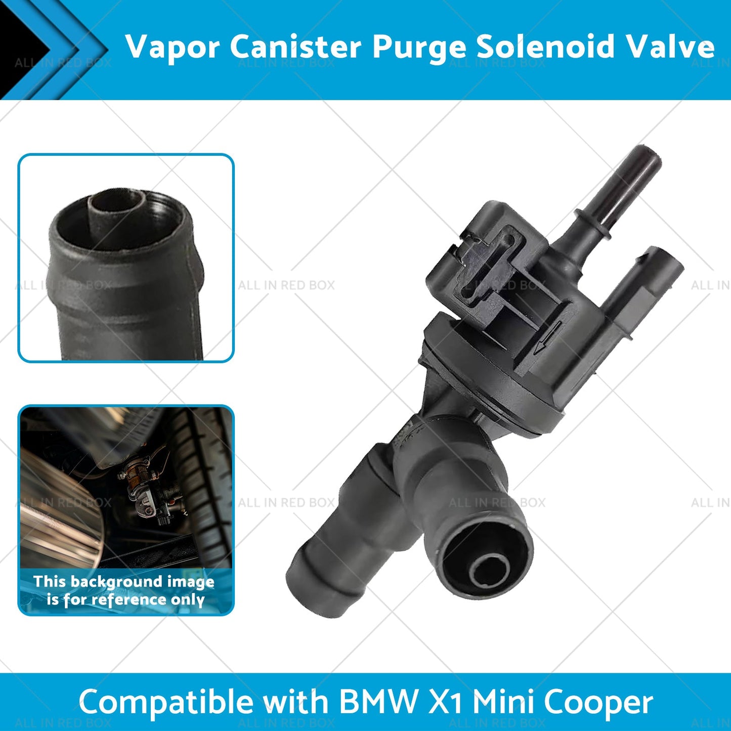 Vapor Canister Purge Solenoid Valve Suitable for BMW X1 Mini Cooper 13907614013-1
