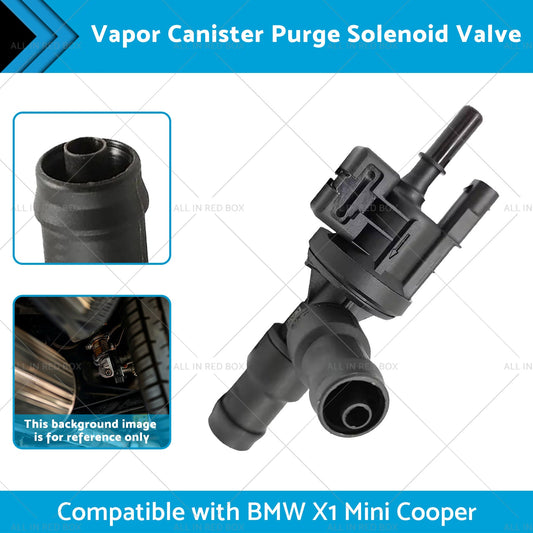 Vapor Canister Purge Solenoid Valve Suitable for BMW X1 Mini Cooper 13907614013-1