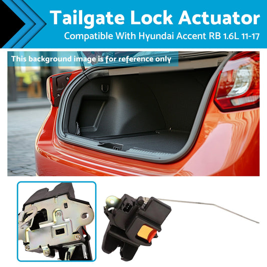 Tailgate Lock Actuator Suitable For Hyundai Accent RB Sedan 1.6 Petrol 2011-2017-0