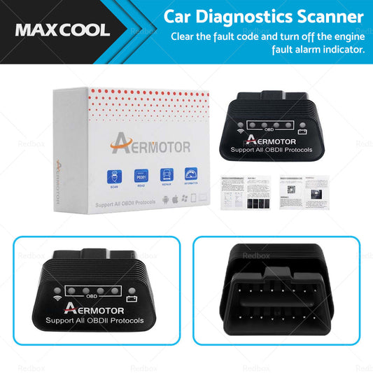 ELM327 WiFi OBD2 Car Diagnostics Scanner Code Reader Suitable For iOS Android-0