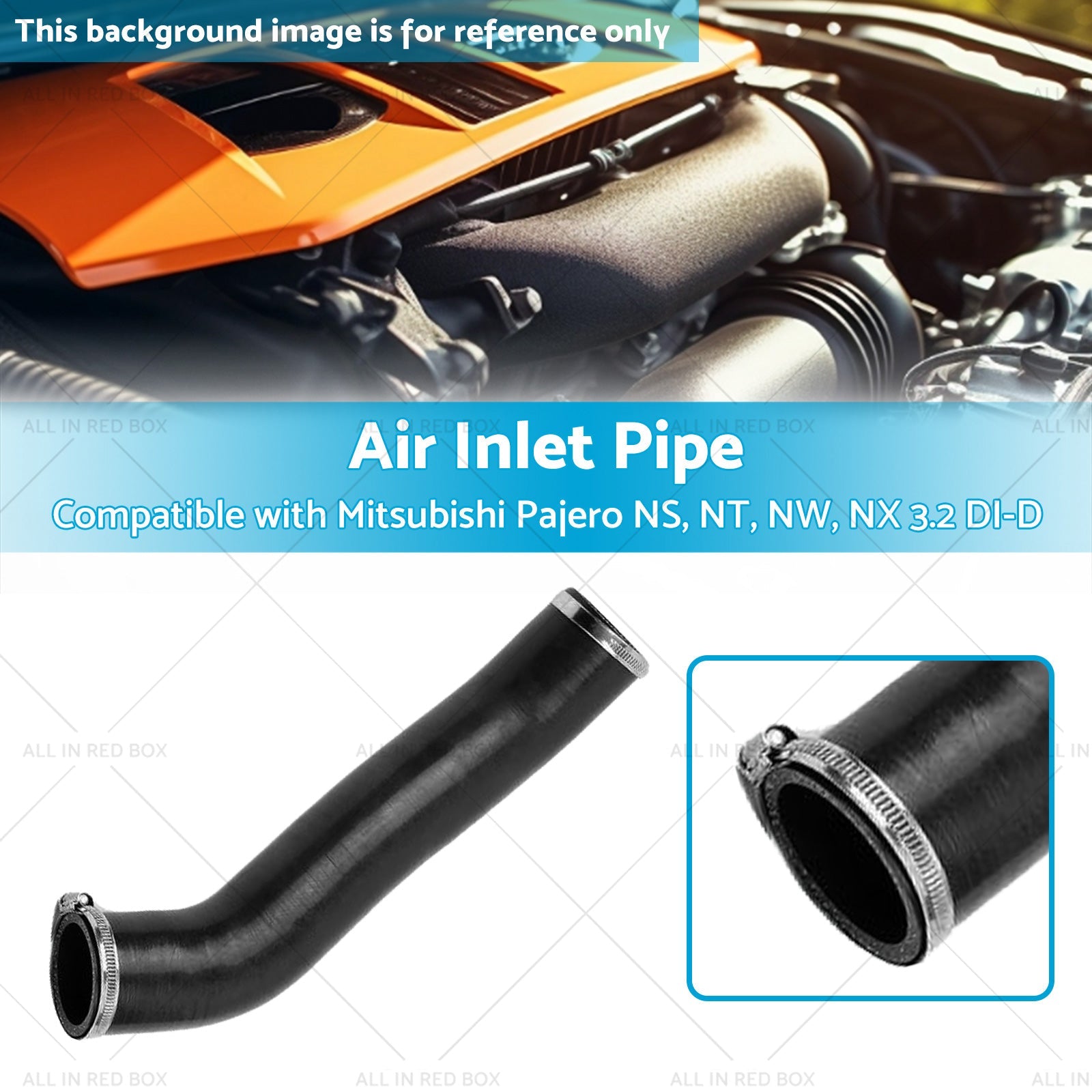Charge Air Pipe Inlet Hose Suitable for Mitsubishi Pajero IV V80 1505A361-1
