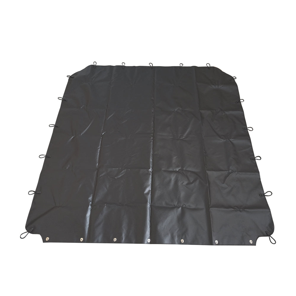 Waterproof Tonneau Cover Suitable For Ford Falcon Ute XD XE XF XG XH 1984-1999 Black-0
