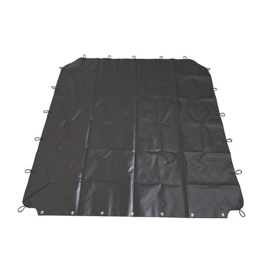Waterproof Tonneau Cover Suitable For Ford Falcon Ute XD XE XF XG XH 1984-1999 Black-0