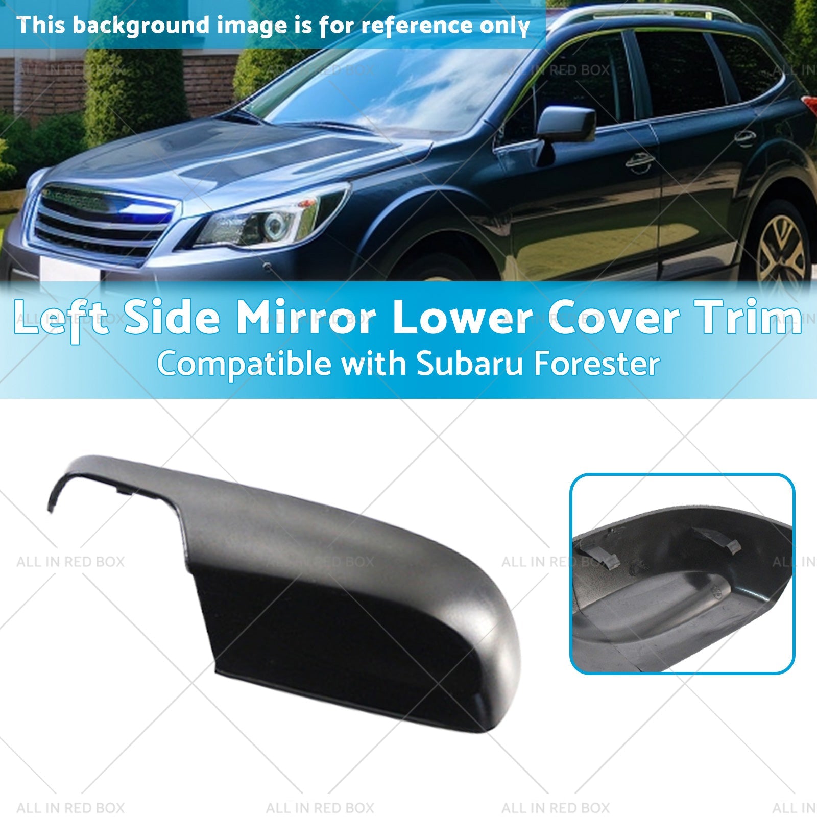 Left Side Mirror Lower Cover Trim Suitable for 12-18 Subaru Forester XV G4X-2
