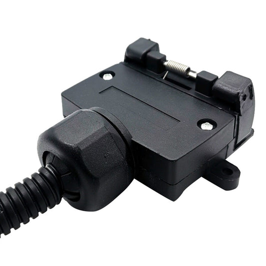 13 Pin Plug to 7 Pin Flat Socket Suitable For Trailer Caravan Wiring Connector-1