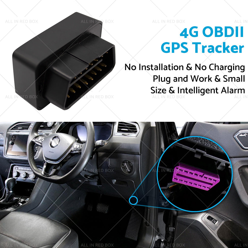 4G OBDII GPS Tracker Live Realtime Vehicle 3G Car OBD2 Tracking Device Locator-2