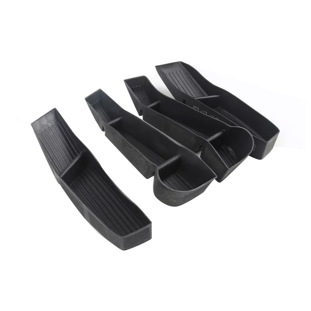 Suitable for Tesla Model Y 4PCS Front Rear Door Side Storage Box Tray Organizer-1