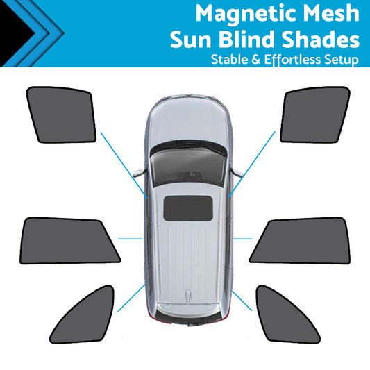 Magnetic Mesh Sun Blind Shade Suitable for Subaru Outback 15-20 On Front / Rear-0