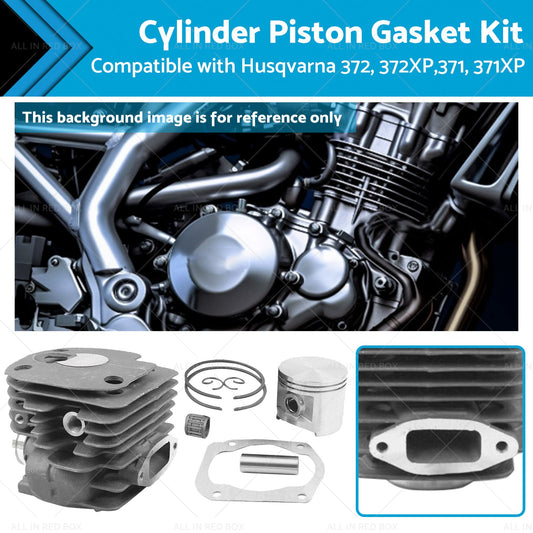 50mm Cylinder Piston Kit Suitable For Husqvarna-372 372XP 371 371XP 365 Chainsaw-0