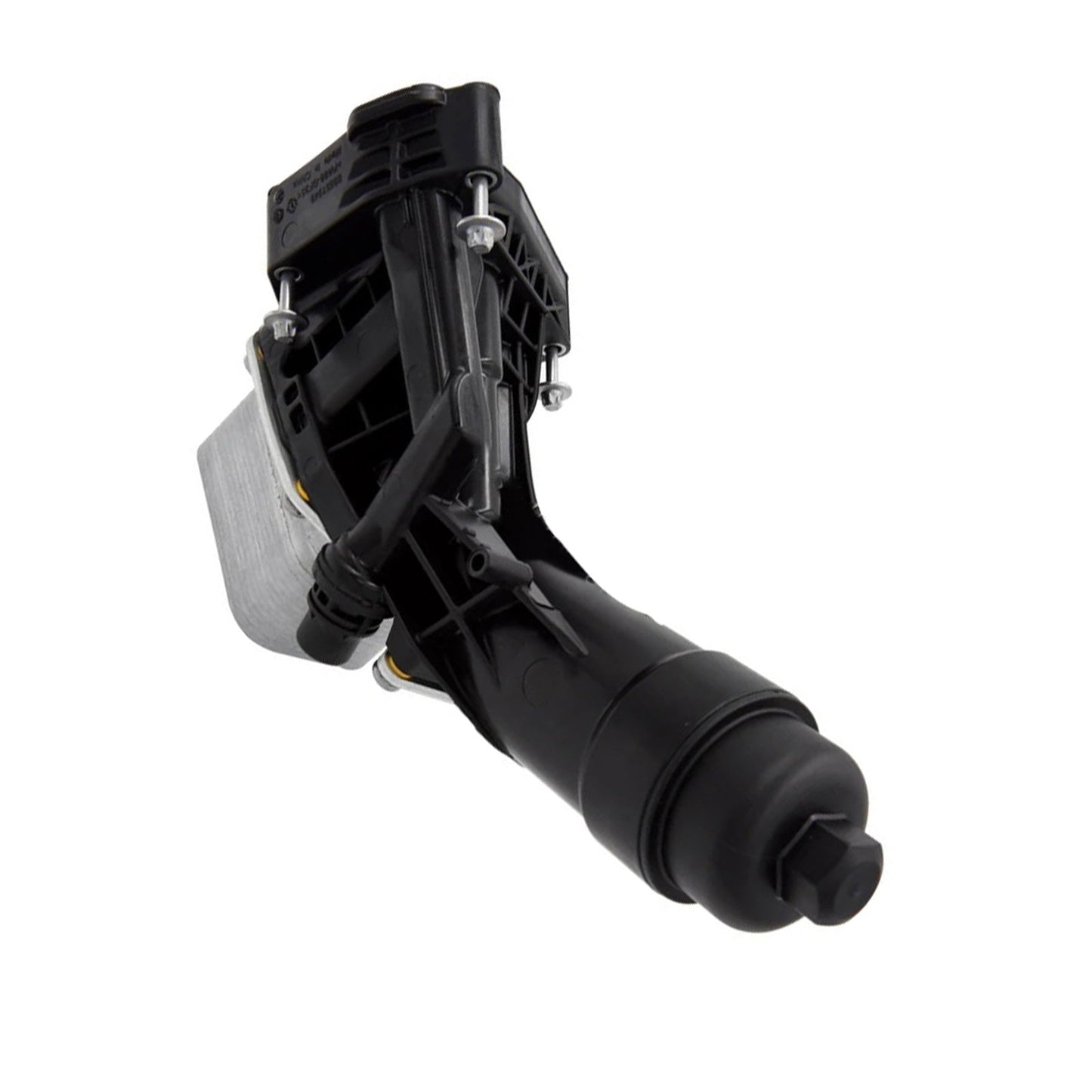 Black Engine Oil Cooler Filter Housing Suitable For BMW F20 / F22 / F30 / G30 / G32-4