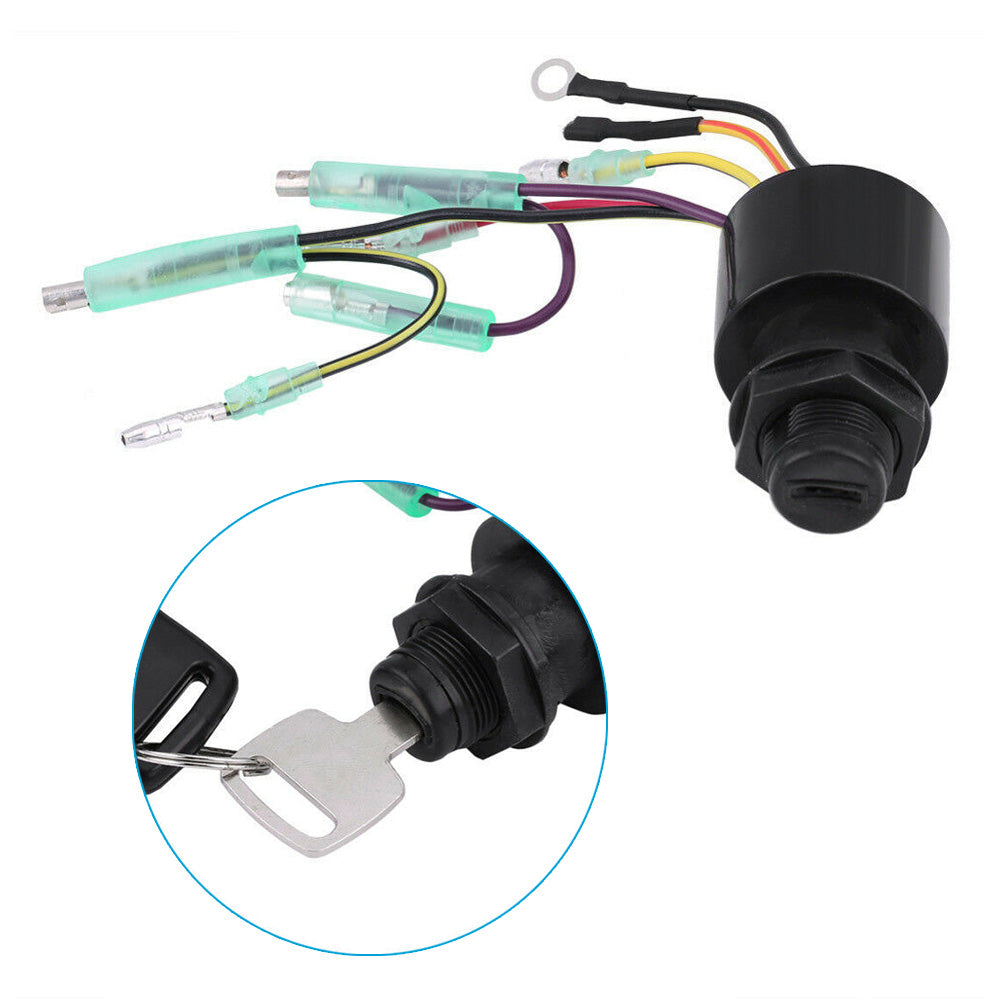 Ignition Key Switch Assembly Suitable For Mercury Outboard Boat Motor 87-17009A5-4