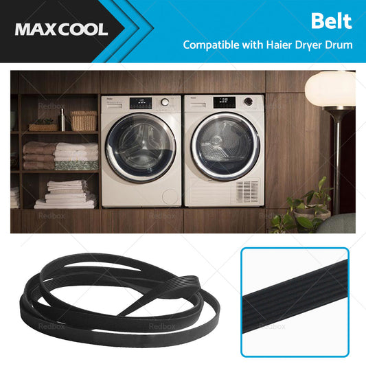 Suitable for Haier DE8060P2 DH9060C1 Dryer Drum Drive Belt 8PH1971 H0180300006B-0