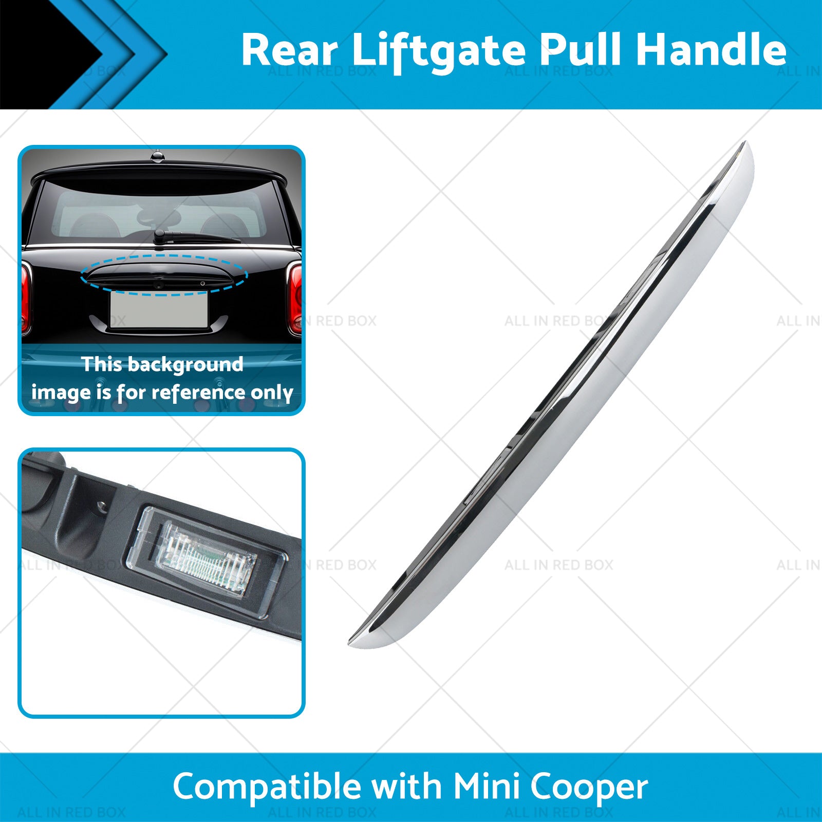 Rear Liftgate Pull Handle Suitable for Mini Cooper FD961920DN 51132753603 07-15-1