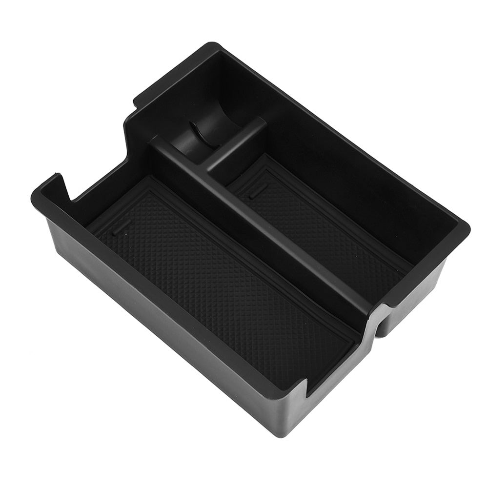 Black Center Console Armrest Storage Box Tray Suitable For Isuzu D-Max / DMAX-0
