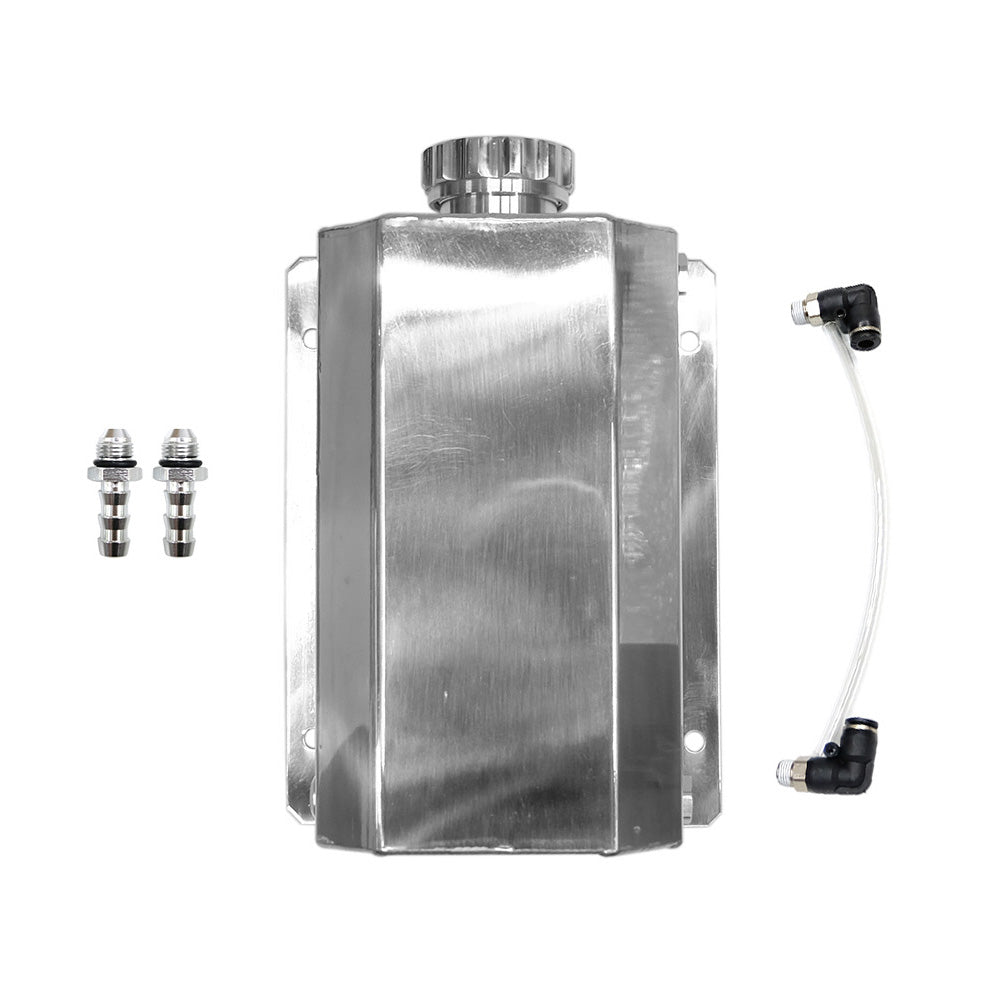 Universal Aluminum 2L Coolant Radiator Overflow Recovery Water Tank Bottle Suitable For Cars-3