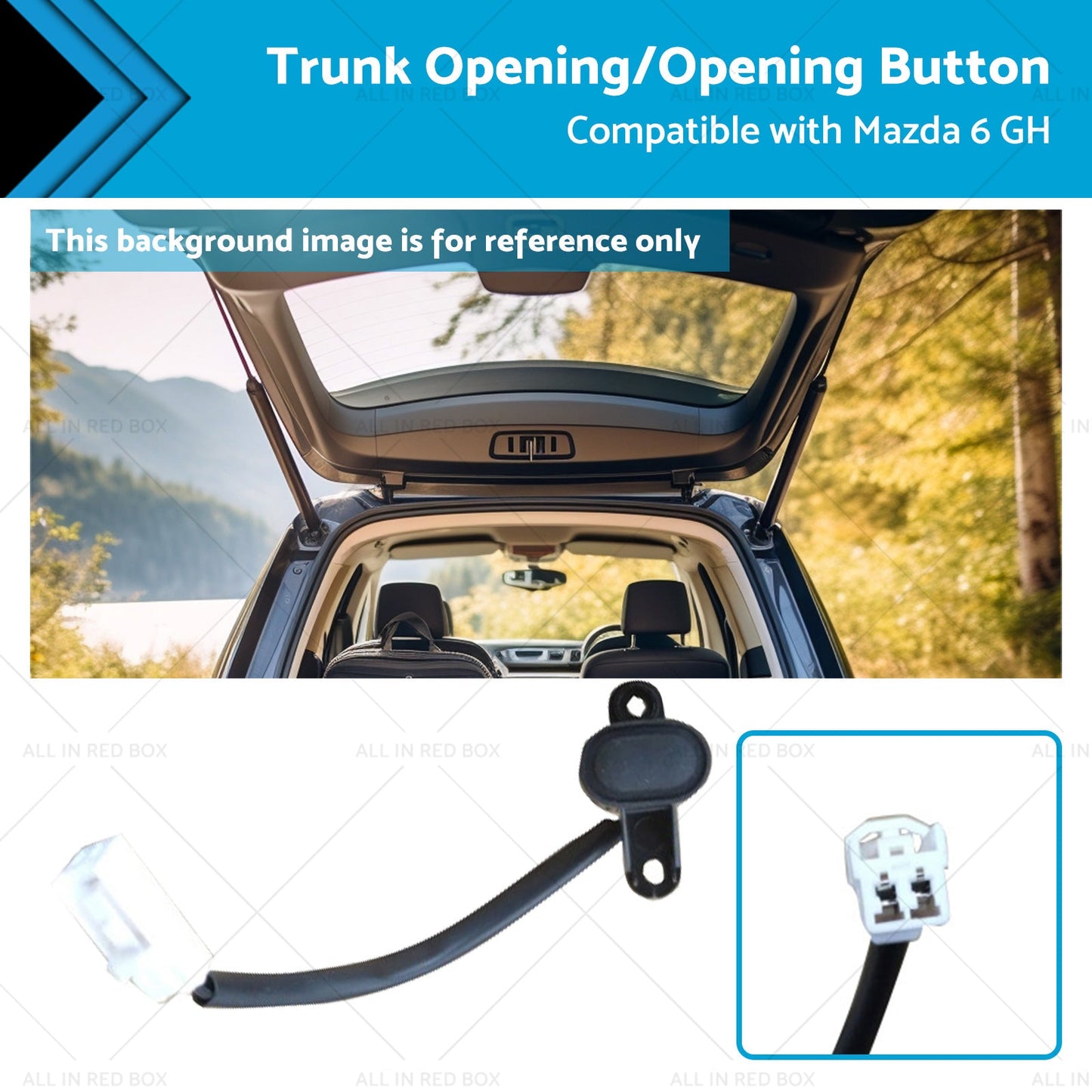 GS1D-56-8DXB Trunk Opening or Opening Button Suitable for Mazda 6 GH 07-12 4 Door-0