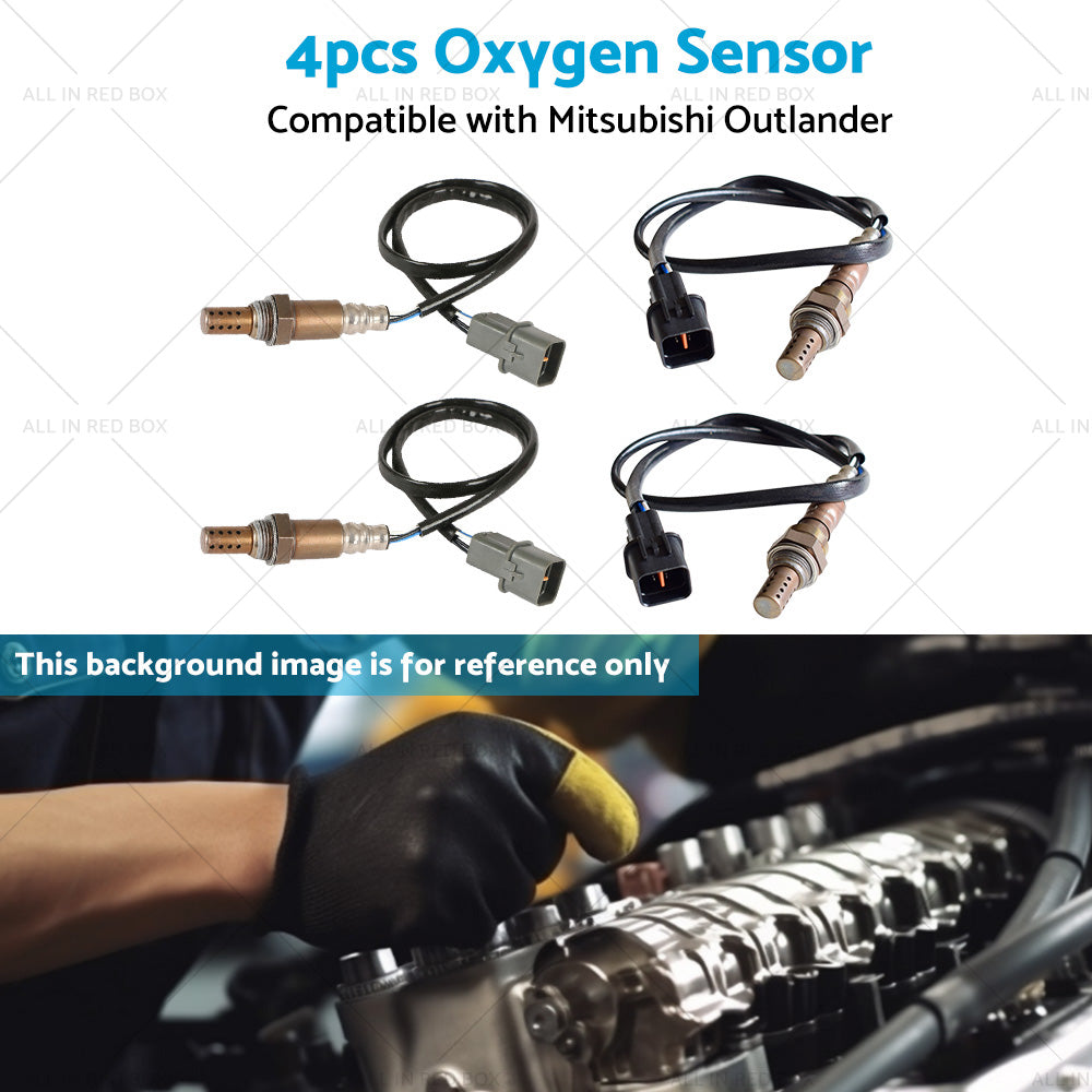4x New Oxygen Sensor O2 Suitable For Mitsubishi Outlander ZF 2. 4L 4G69-4