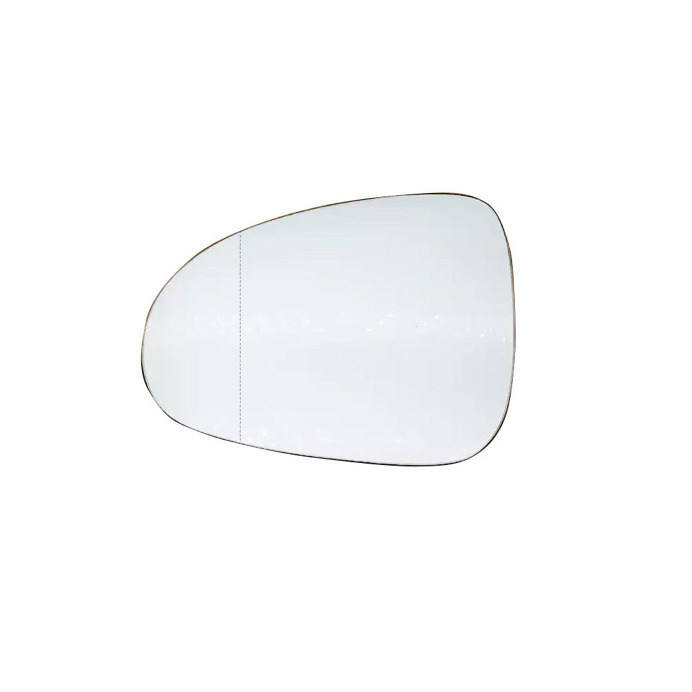 Left Heated Convex Mirror Glass with Base Suitable For VW Touareg 7P 2011–2018-0