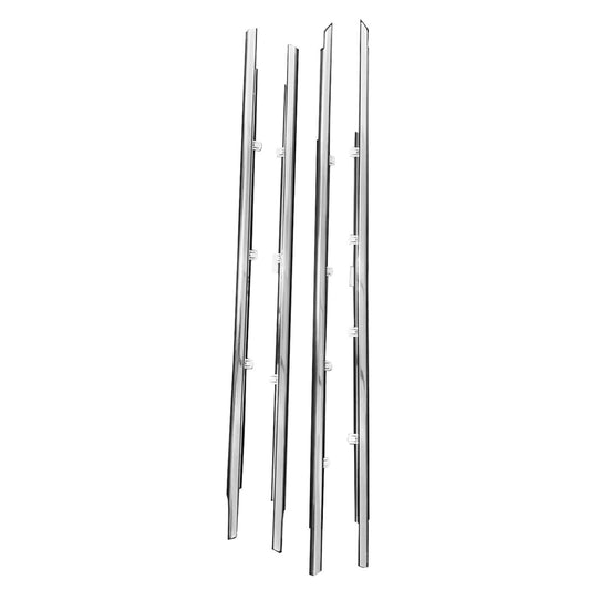 4x Window Glass Seal Weatherstrip Suitable For Honda Accord 2008-2013-1