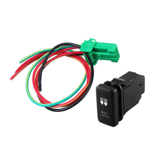 Spot Lights Blue LED Push Switch Suitable For Landcruiser Prado Hilux 4Runner-0