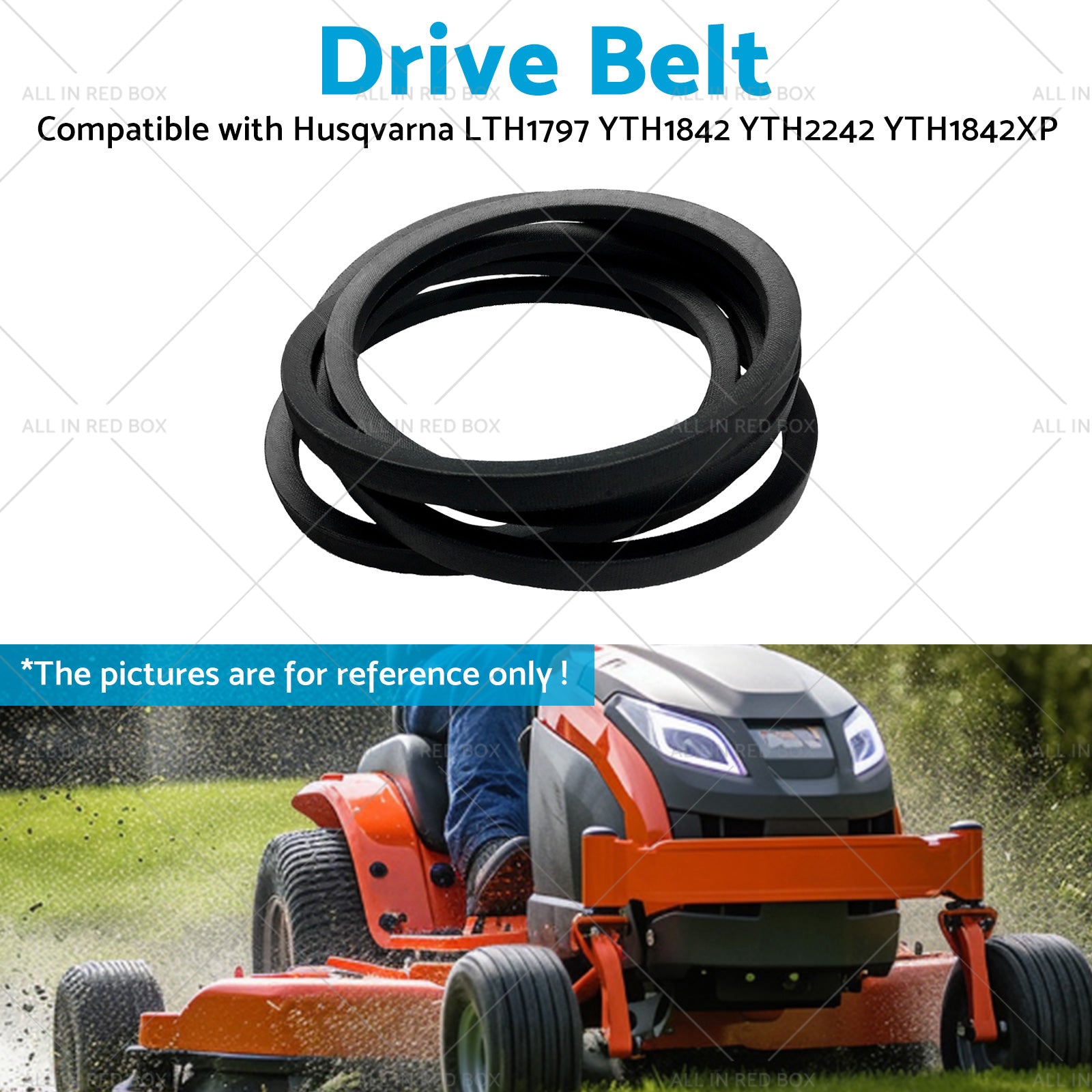 Drive Belt Suitable For Husqvarna LTH1542 YTH160 YTH210XP YTH170 YTH1542XP-2