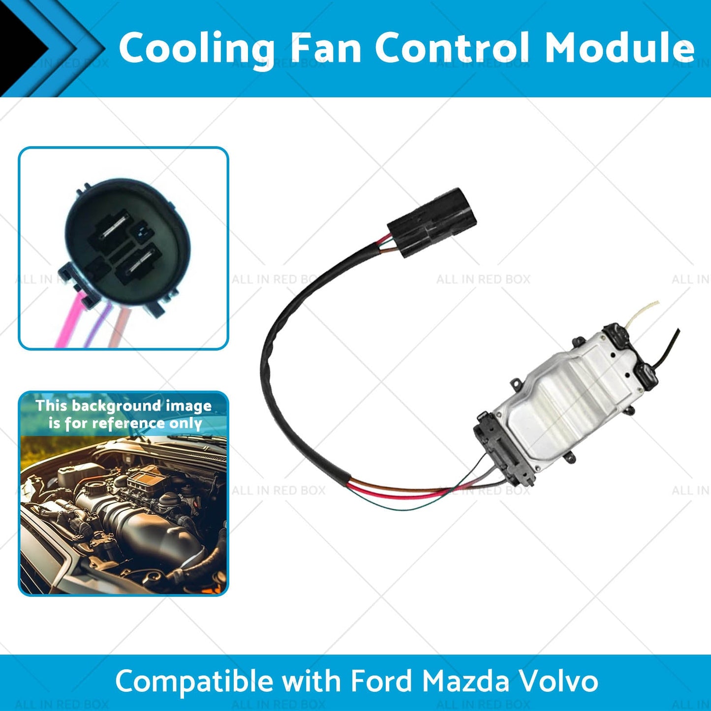1137328365 1137328148 Cooling Fan Control Module Suitable for Ford Mazda Volvo-1