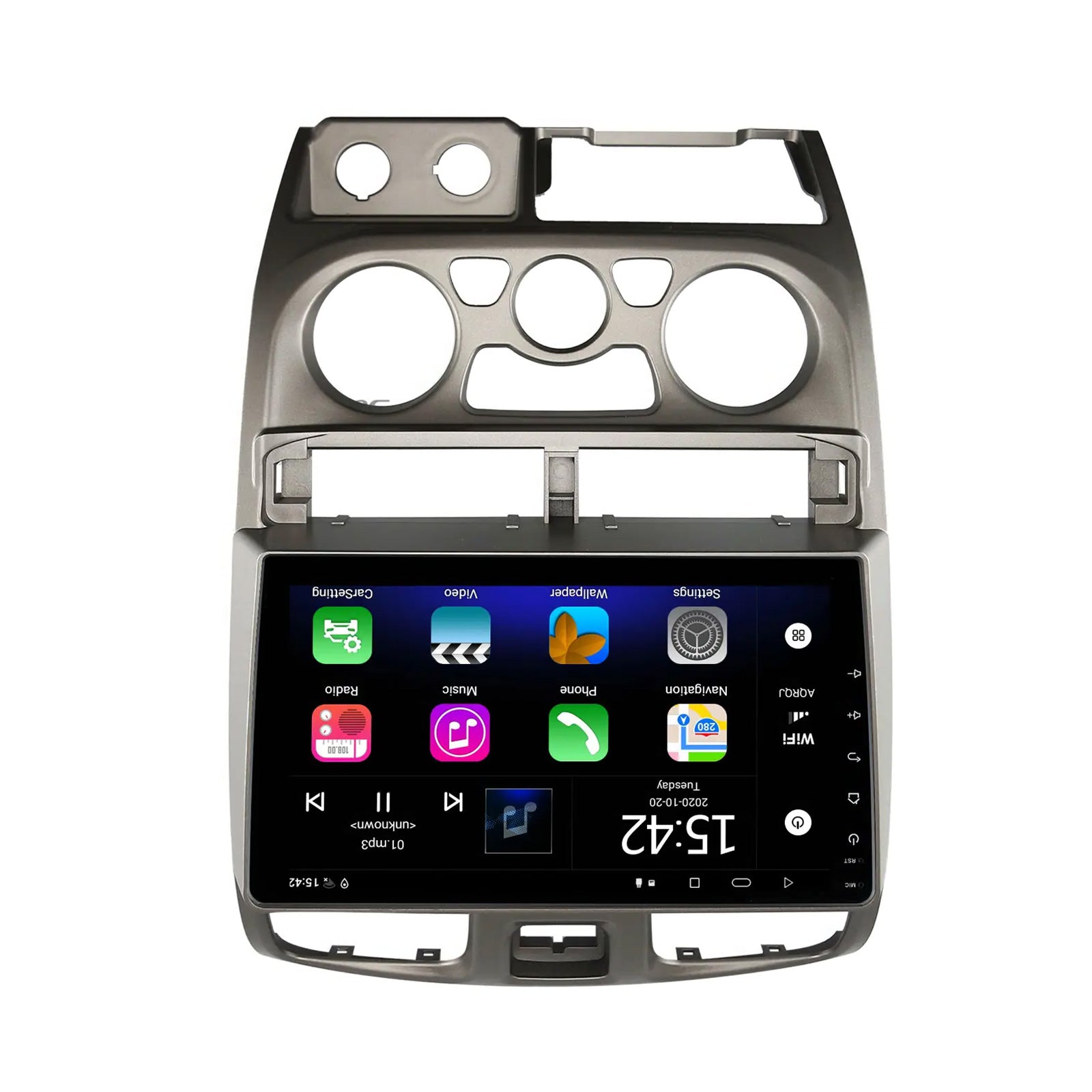 Android Car Stereo Radio with CarPlay, GPS, WiFi, and Camera Suitable For Holden Rodeo 4-64GB-0